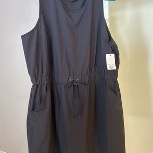 NWT- Sleeveless Black Dress